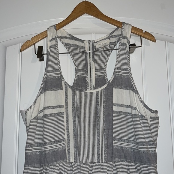 Lou & Grey Linen Blend Dress Size 12 - Picture 2 of 6